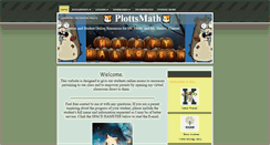 Desktop Screenshot of plottsmath.com